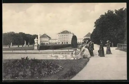 AK München, Kgl. Schloss Nymphenburg