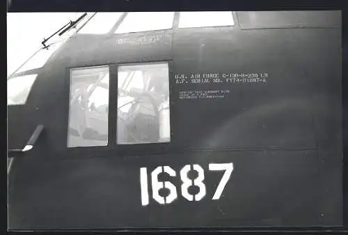 Fotografie Flugzeug Lockheed C-130 Hercules der USAF, Nr. 1687
