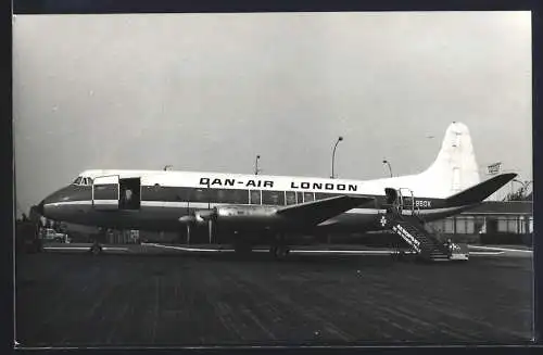 Fotografie Flughafen Beauvais, Flugzeug Vickers Viscount der Dan-Air London G-BBDK