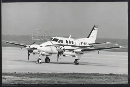 Fotografie Flugzeug Beechcraft C90, Kennung F-BVTB