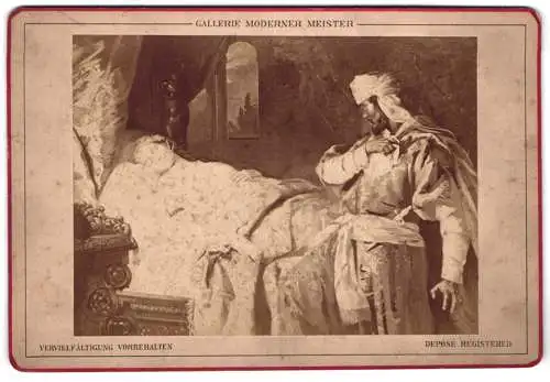 Fotografie unbekannter Fotograf und Ort, Gemälde: Othello, Desdemona
