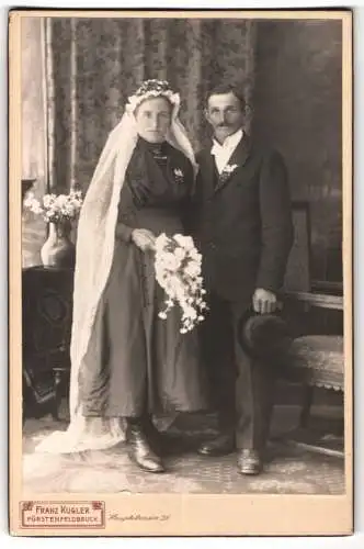 Fotografie Franz Kugler, Fürstenfeldbruck, Hauptstrasse 28, Hochzeitsporträt eines Paares