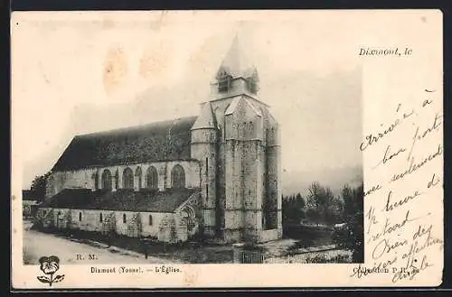 AK Dixmont /Yonne, L`Église