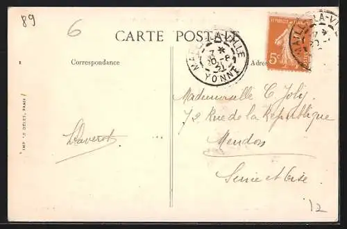 AK Mailly-la-Ville, Vue Générale