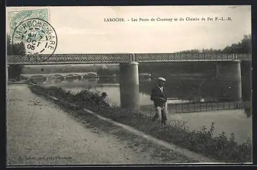 AK Laroche, Les Ponts de Charmoy et du Chemin de Fer P.-L.-M