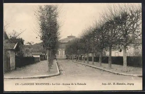 AK Laroche-Migennes, La Cité, Avenue de la Rotonde