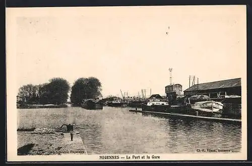 AK Migennes, Le Port et la Gare