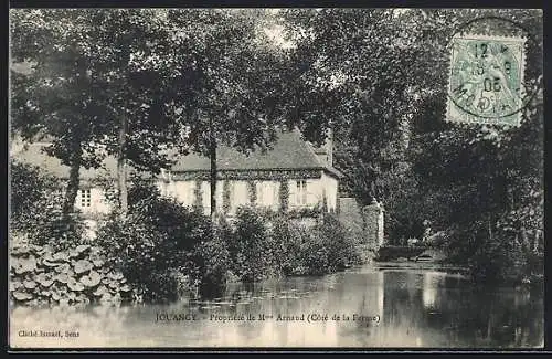 AK Jouancy, Propriété de Mme Arnaud, Côté de la Ferme