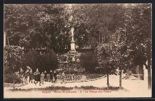 AK Joigny, École St Jacques, La Vierge des Cours