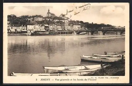 AK Joigny, Vue générale et les bords de l`Yonne