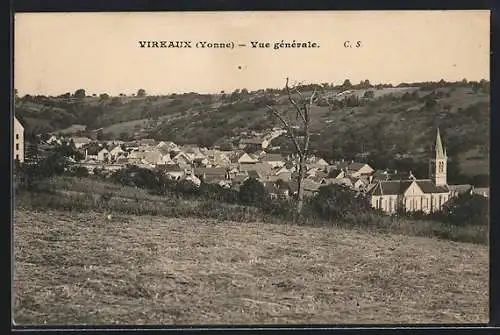 AK Vireaux /Yonne, Vue générale