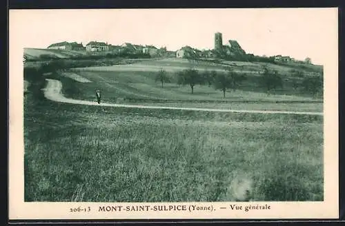 AK Mont-Saint-Sulpice /Yonne, Vue générale