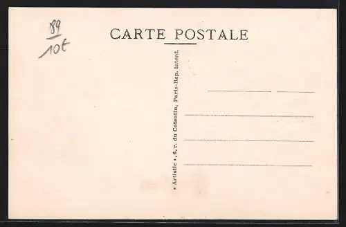 AK Mont-Saint-Sulpice /Yonne, Vue générale