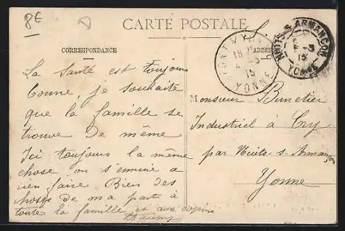 AK Pont-sur-Yonne, Aqueduc des Eaux de la Vanne, Route de Saint-Serotin