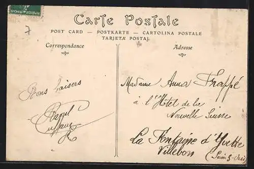 AK Cousin-le-Pont /Yonne, Le Gour Vallon et la rivière entourée de collines rocheuses