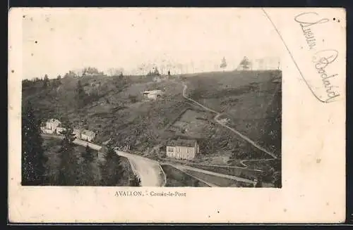 AK Avallon, Cousin-le-Pont