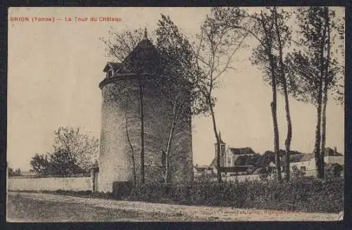 AK Brion /Yonne, La Tour du Château