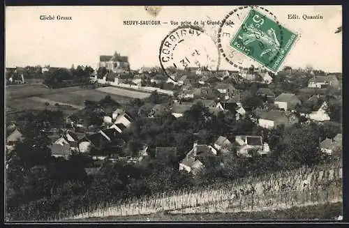 AK Neuvy-Sautour, Vue prise de la Grand` Voye