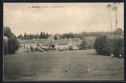 AK Mézilles /Yonne, Rue des Ferriers