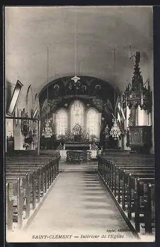 AK Saint-Clément, Intérieur de l`Église