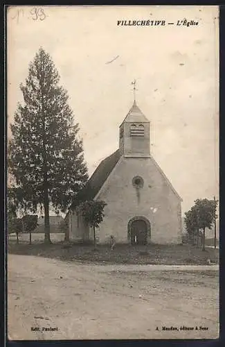 AK Villechetive, L`église