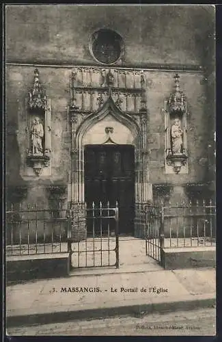 AK Massangis, Le Portail de l`Église