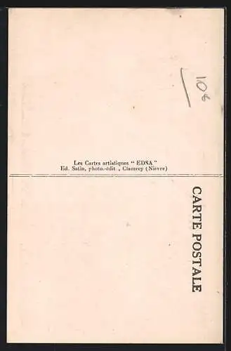AK Lucy-sur-Yonne, Maison du XVIIe siècle «EDSA»