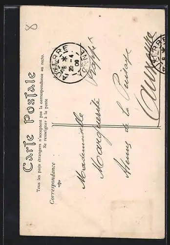 AK Isle-sur-Serein /Yonne, Vue prise sur les Bords du Serein