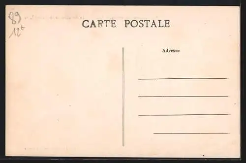 AK Brienon-sur-Armancon /Yonne, Le Monument et Abside de l`église