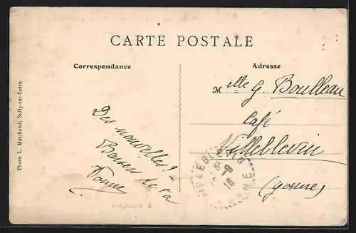 AK Bléneau /Yonne, Château de la Mothe-Jarry