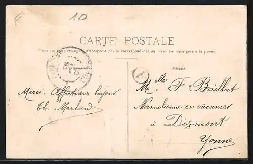 AK Bessy-sur-Cure, Vue générale de la vallée de la Cure