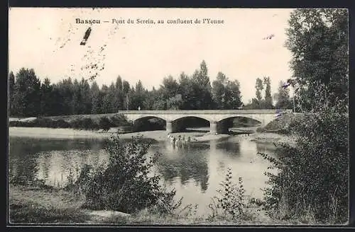 AK Bassou, Pont du Serein au confluent de l`Yonne