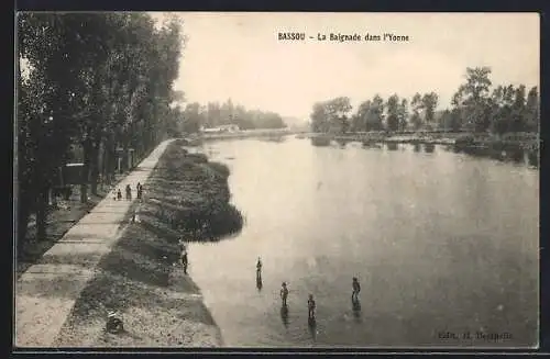 AK Bassou, La Baignade dans l`Yonne