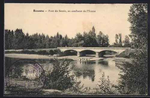 AK Bassou, Pont du Serein au confluent de l`Yonne