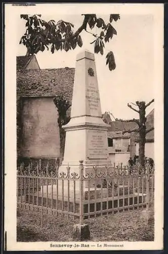 AK Sennevoy-le-Bas, Le Monument