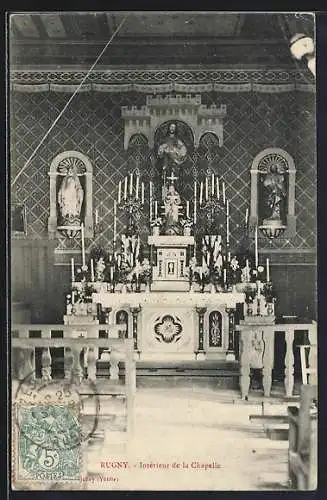 AK Rugny, Intérieur de la Chapelle