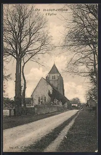 AK St-Loup-d`Ordon, L`Église