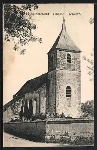 AK Champlost /Yonne, L`Église
