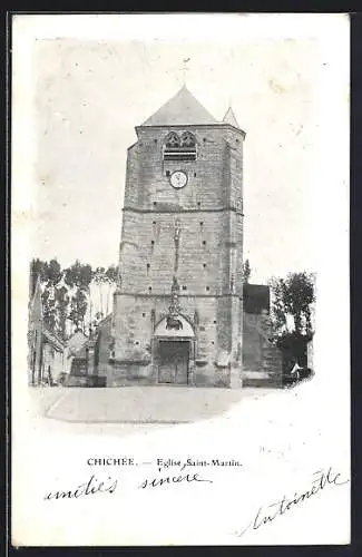 AK Chichée, Église Saint-Martin