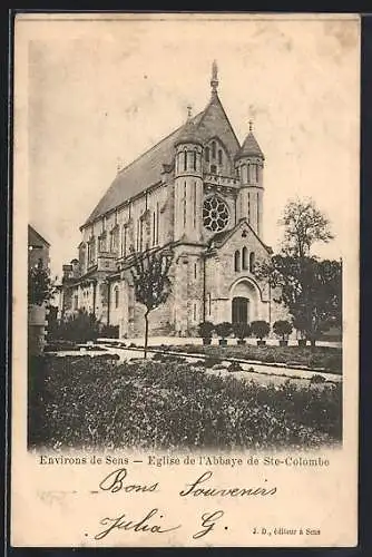 AK Sainte-Colombe, Église de l`Abbaye de Ste-Colombe
