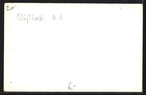 AK Stranzendorf, Erholungsheim Stranzendorf, Ansicht mit Treppenaufgang