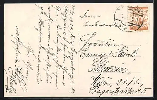 AK Eggenburg /N.Ö., Café Eggenburg und Geschäftshaus R. Apfelthaler am Hauptplatz