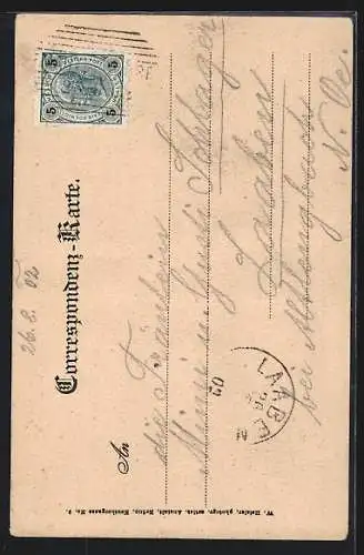 AK Mauterndorf i. Lungau, Partie am Schloss