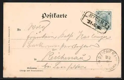 AK Steyr /Ob.-Oe., Hotel Villa Vogelsang