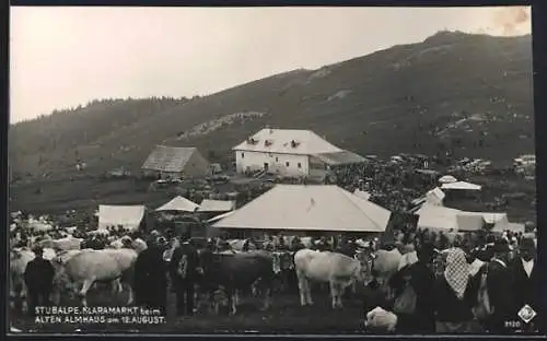 AK Voitsberg, Stubalpe, Klaramarkt beim Gasthof Altes Almhaus