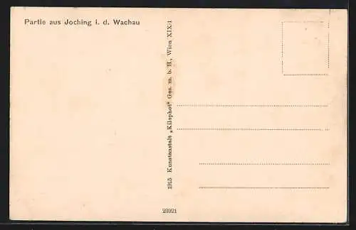 AK Weissenkirchen in der Wachau, Joaching, Ortspartie mit Kirche