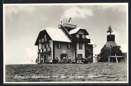 AK Arriach, Gipfelgasthaus Stifter auf der Gerlitzen