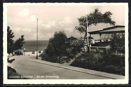 AK Grossmöllen, Partie bei der Strandhalle