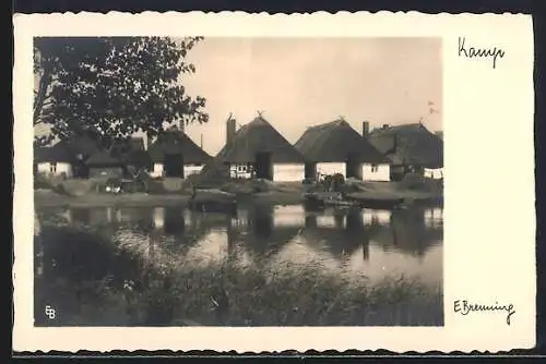AK Kamp, Fischerhäuser am Ufer