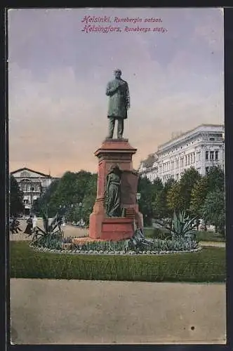 AK Helsinki, Runebergin patsas